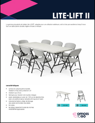 Lite-Lift II | Fiche de vente