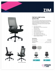 Zim | Sell Sheet