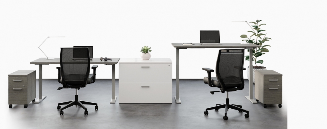 offices to go height adjustable table