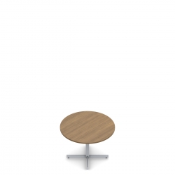 Ionic | 42"D x 22"H Round Table - X-Base